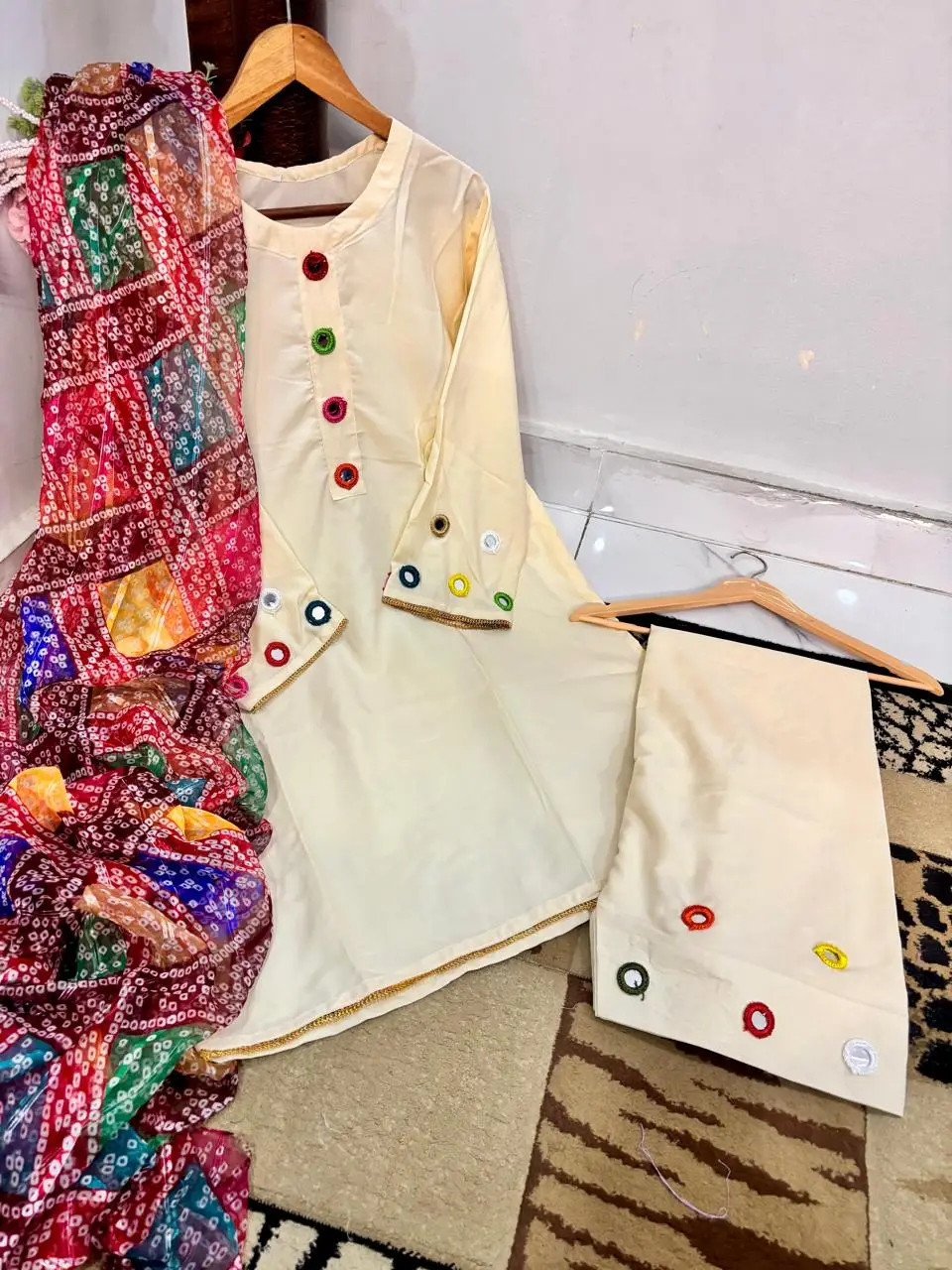 Malai Lawn 3 Piece Dress for Women - Image 4