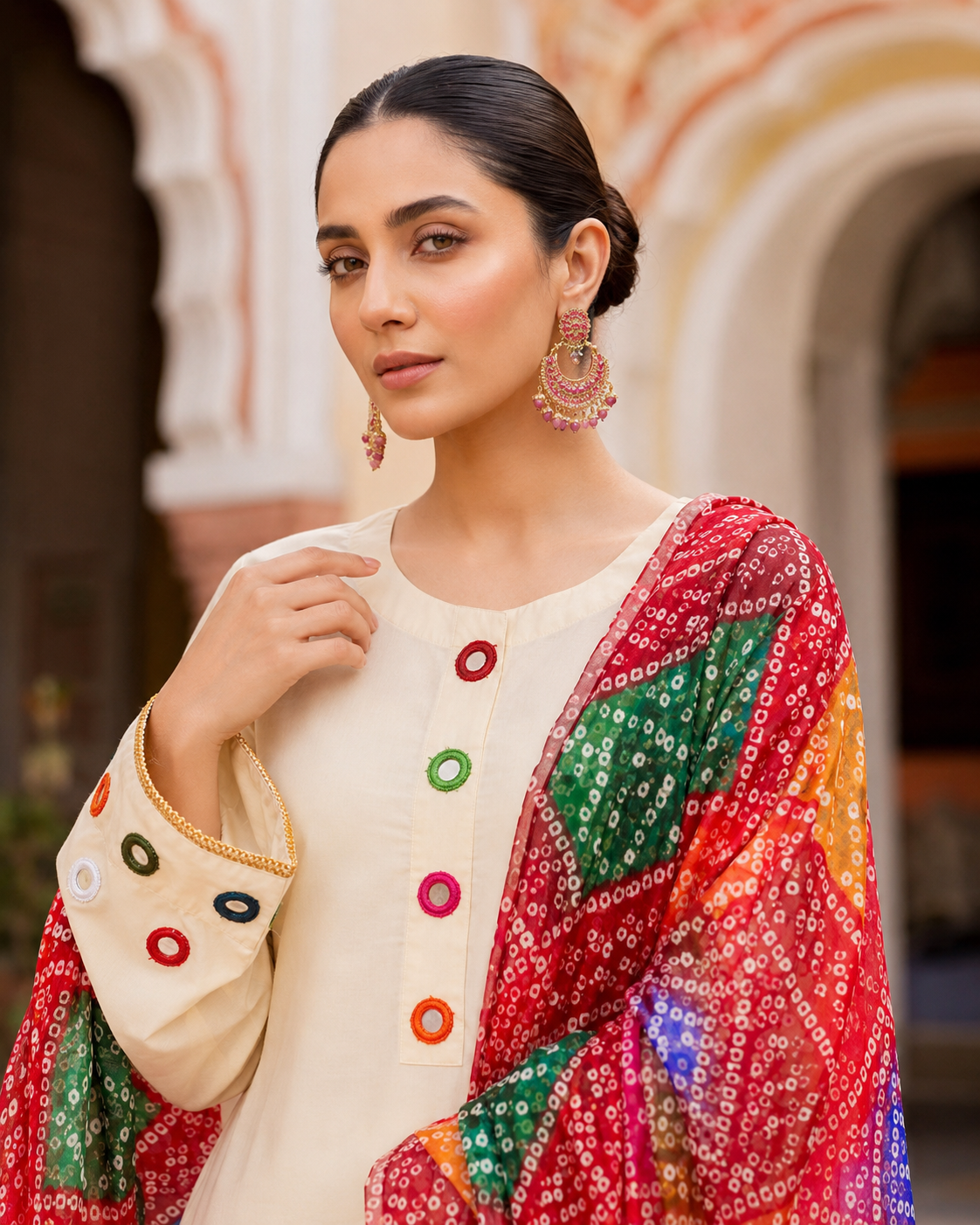 Malai Lawn 3 Piece Dress for Women - Image 2